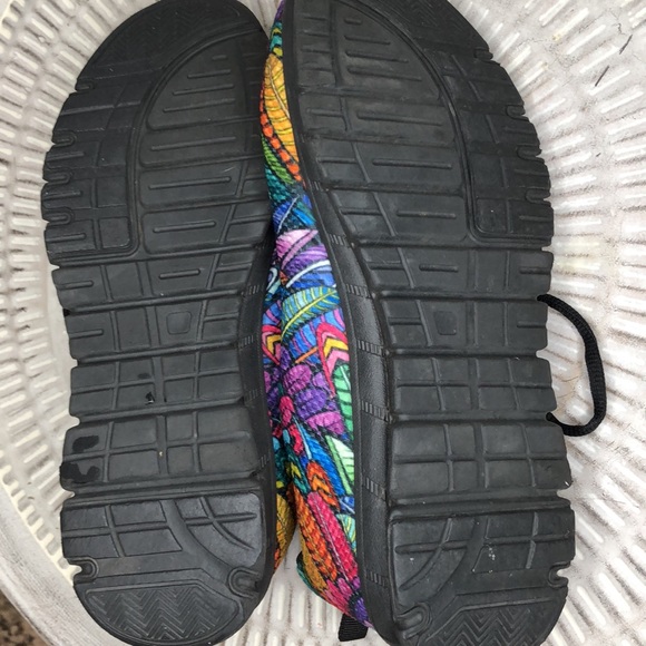 Native Multicolored Feathers Sneaker Male 7 Female 9 - Picture 10 of 10